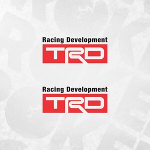 TRD Racing Development Bed Side Decals for Toyota Trucks - Set of 2 - Etsy
