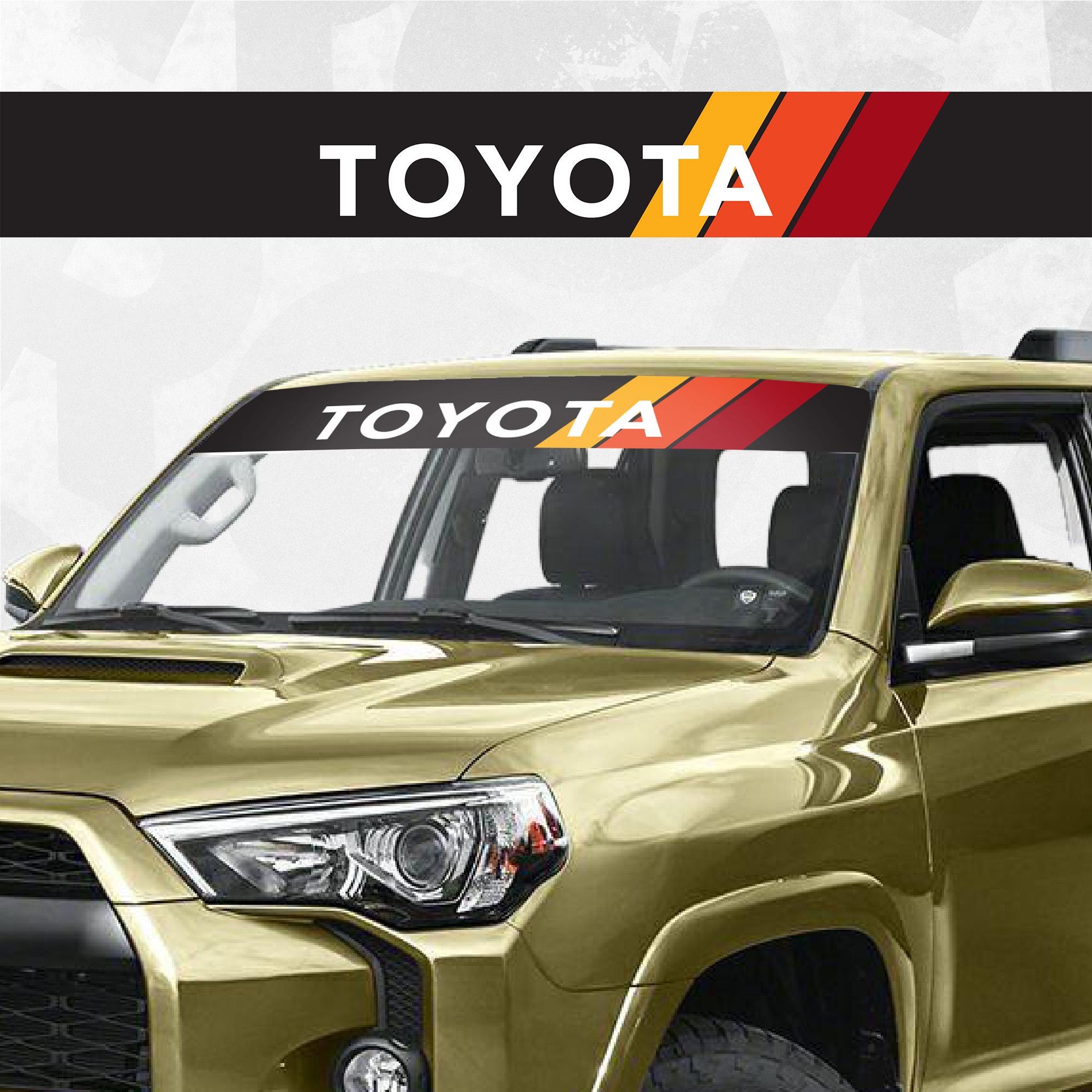 Toyota TEQ Logo Decals Stickers For Sequoia Land Cruiser FJ 4Runner Tacoma TRD E - Foto 14