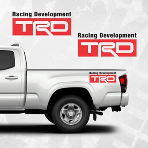 TRD Racing Road Sideboard Abziehbilder für TOyober 2017