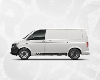 AutoDress® - Set Di Strisce Adesive Laterali Per VW T4, T5 E T6 Bus In Colore - Foto 12