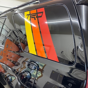 4runner TRD Decal - Fits Toyota 4th generation 4runner
