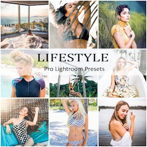 Lifestyle Mobile Lightroom 10 Preset Bundle Perfect Light Selfie Natural Portrait Photo Enhancing Presets Insta Fashion Blogger Skin Tone