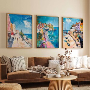 Set of 3 Broadstairs Posters, Broadstairs Travel Prints, Broadstairs Art, Coastal Decor, Beach Art, England Poster, United Kingdom Print
