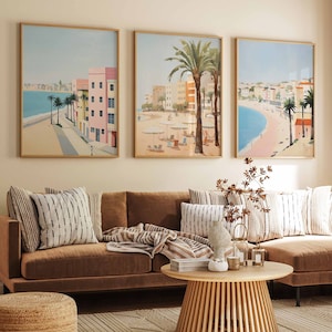 Set of 3 Tel Aviv Poster Set, Israel Travel Prints, Tel Aviv Travel Prints, Jewish Wall Art, Middle East Poster, A1/A2/A3/A4