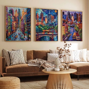 3er Set Australien, Australien Reisedrucke, Australien Reisekunst, Australien Wandkunst, Australien Reisedekor, Australien Reisekunst