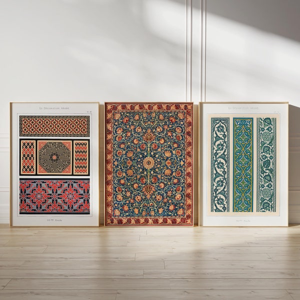 Persian Wall Art Etsy