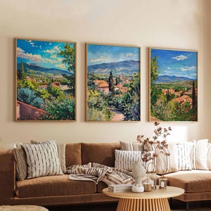 Set of 3 Cleveland Ohio Posters, Travel Posters Set, Cleveland Prints, Ohio Wall Art, Cleveland City Decor, Cleveland Skyline Print
