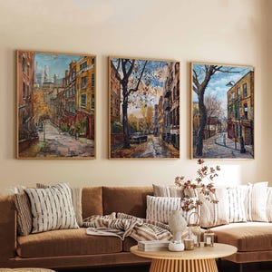 Set of 3 Bethnal Green Posters, London Travel Prints, Urban Wall Art Sets, East London Poster Decor, Gift for City Lovers