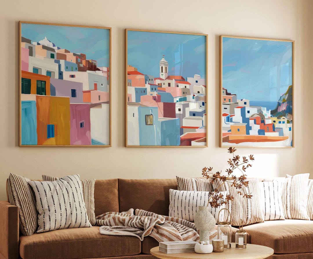 Set of 3 Algiers Posters, Vintage Algerian Travel Prints, Algerian ...