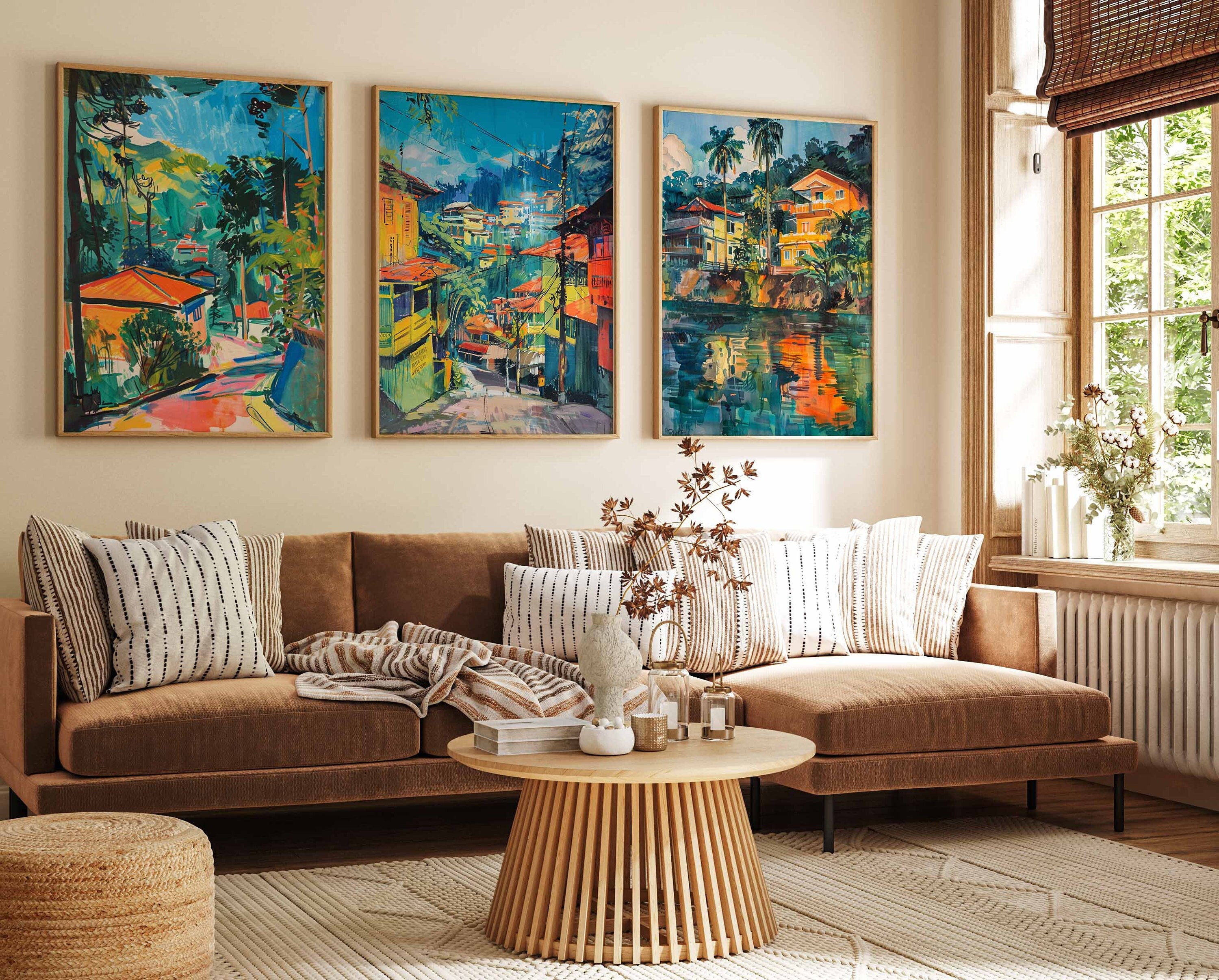 浜辺順、【天星雅】、希少な額装用画集より、厳選、新品額装、マット