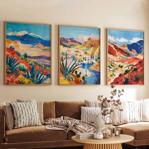 Set of 3 Nevada Posters, USA Prints, Southwestern Wall Art Sets, Nevada Travel Decor, Nevada Landscapes Posters Set, Scenic Home Prints
