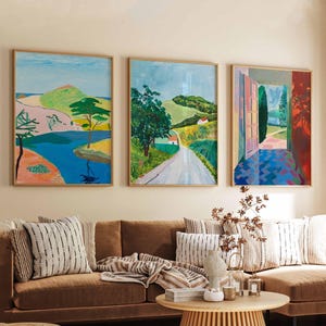 Set of 3 Virginia Posters, USA Travel Prints, Shenandoah Wall Art, Virginia Coastal Decor, Historical Landscape Prints, Virginia Travel Art