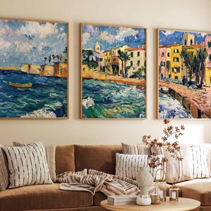 Set of 3 Tel Aviv Posters, Israel Travel Prints, Tel Aviv Travel Prints, Jewish Wall Art, Middle East Poster, A1/A2/A3/A4