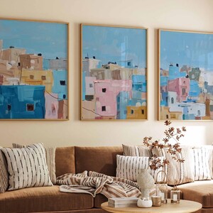 Set of 3 Aleppo Poster Set, Syrian Travel Prints, Islamic Art, Syria Travel Poster Set, Arabic Art, Syrian Gift, Muslim Gift, Wall Print