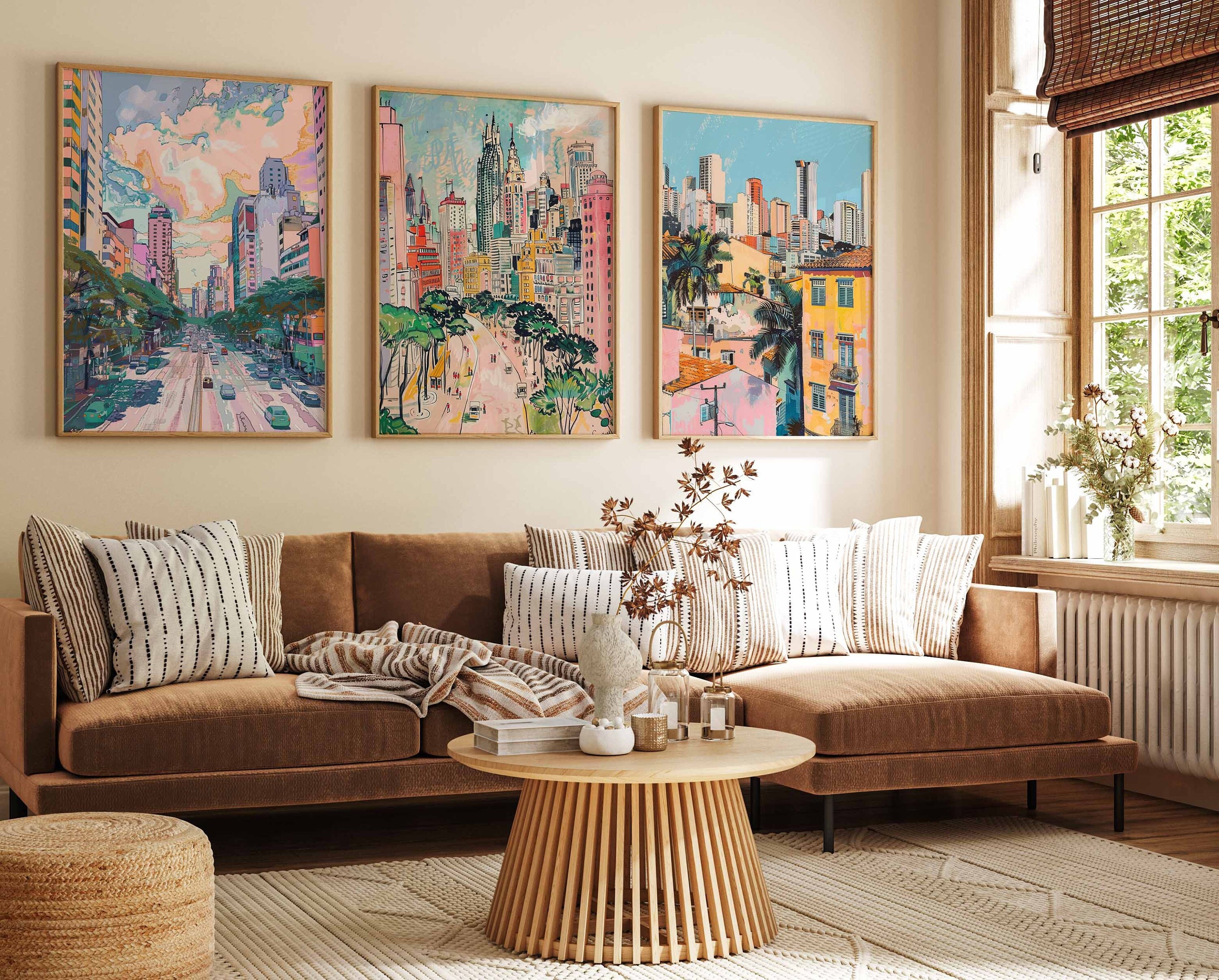 Sao Paulo Poster - Etsy