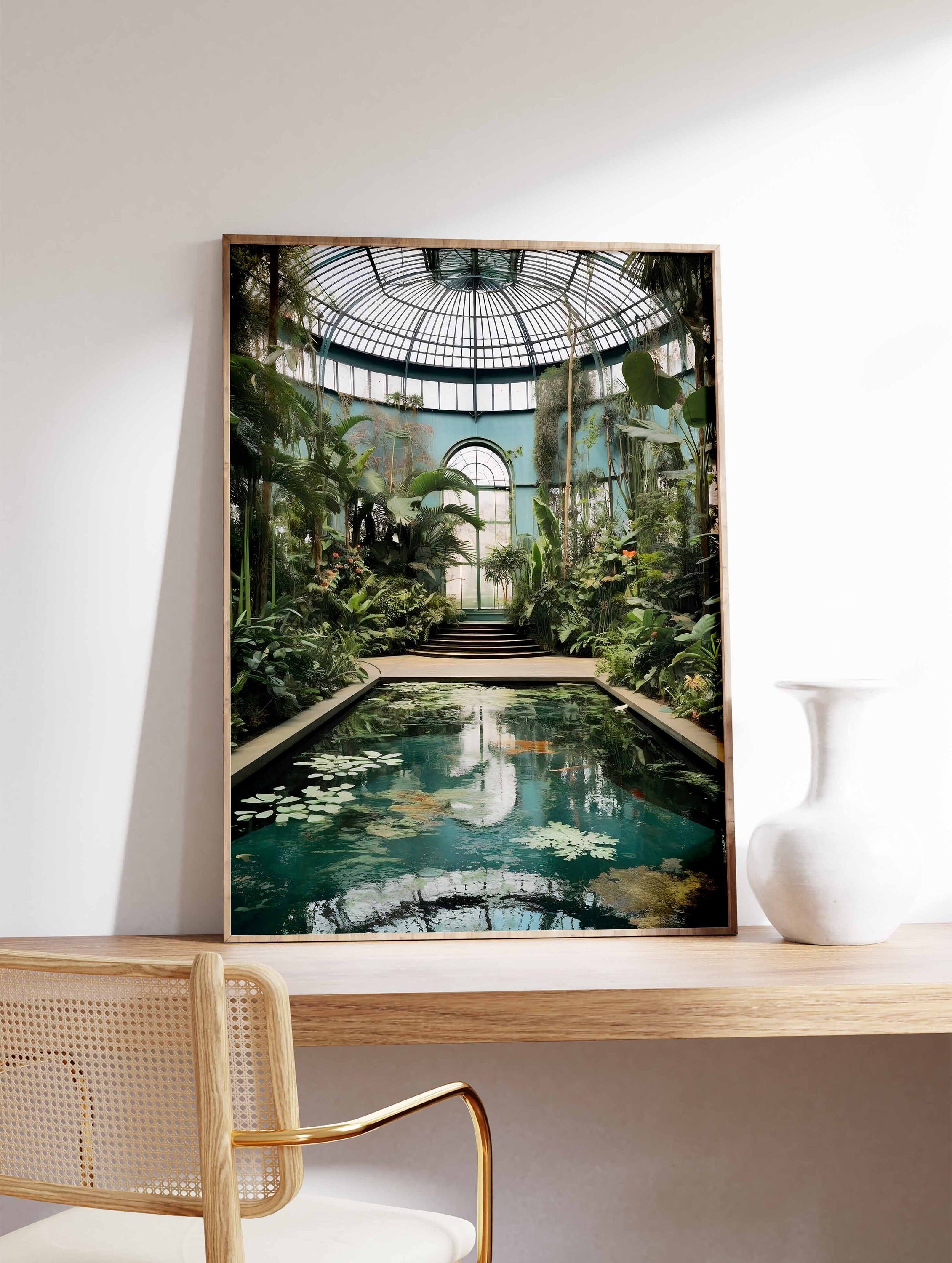 William Morris Print, Vintage Botanical Gardens Poster, Kew Gardens Print, Rousseau Wall Art, Vintage Floral Poster, Flower Art