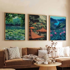 Set of 3 Taiwan Posters, Taiwan Travel Prints, Taiwan Wall Art, Taiwan Decor, Taiwan Photography, Taiwan Art Set, Taiwan Prints