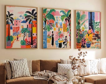 Set of 3 Henri Matisse Posters, Matisse Art Prints, Matisse Wall Art Set, Modern Art Posters, Famous Artist Prints, Art Decor