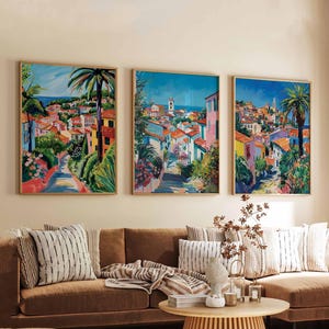 Conjunto de 3 pôsteres de Barry, impressões de viagem do País de Gales, conjuntos de arte de parede costeira, decoração de pôster da Ilha de Barry, presente de impressão de praia para casa