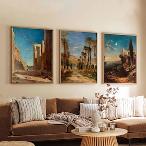 Set of 3 Syria Posters, Syria Travel Prints, Syria Wall Art, Syria Prints Set, Syria Decor, Syrian Art Prints, Syria Landscape Posters