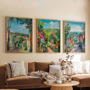 Set of 3 Muswell Hill Posters, London Prints, UK Travel Art Sets, North London Wall Art, Scenic Muswell Hill Decor, Poster Print Gift Idea
