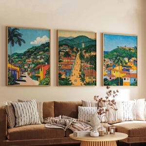 Set of 3 Cameroon Posters, African Prints, Cameroon Wall Art, African Country Wall Art, Cameroon Decor Cameroon Print, Africa Wall Art