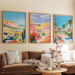 Set of 3 Nevada Posters, USA Prints, Southwestern Wall Art Sets, Nevada Travel Decor, Nevada Landscapes Posters Set, Scenic Home Prints