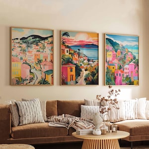 Set of 3 Colombia Posters, Colombia Prints, Travel Wall Art Set, Colombia Landscape Posters, Colombian Art Prints, Colombia Travel Prints