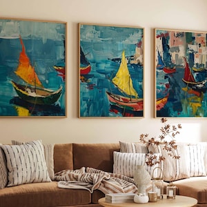 Set of 3 Karachi Posters, Pakistan Travel Prints, Karachi Travel Art, Islamic Wall Art, Islamic Travel Posters, Muslim Gift, Pakistani Decor