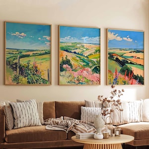 3er-Set Nebraska Poster, USA Drucke, Midwestern Wandkunst Sets, Nebraska Reise Dekor, Nebraska Landschaften Poster Set, Malerische Home Prints