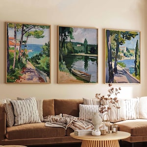 Set of 3 Virginia Posters, USA Travel Prints, Shenandoah Wall Art, Virginia Coastal Decor, Historical Landscape Prints, Virginia Travel Art