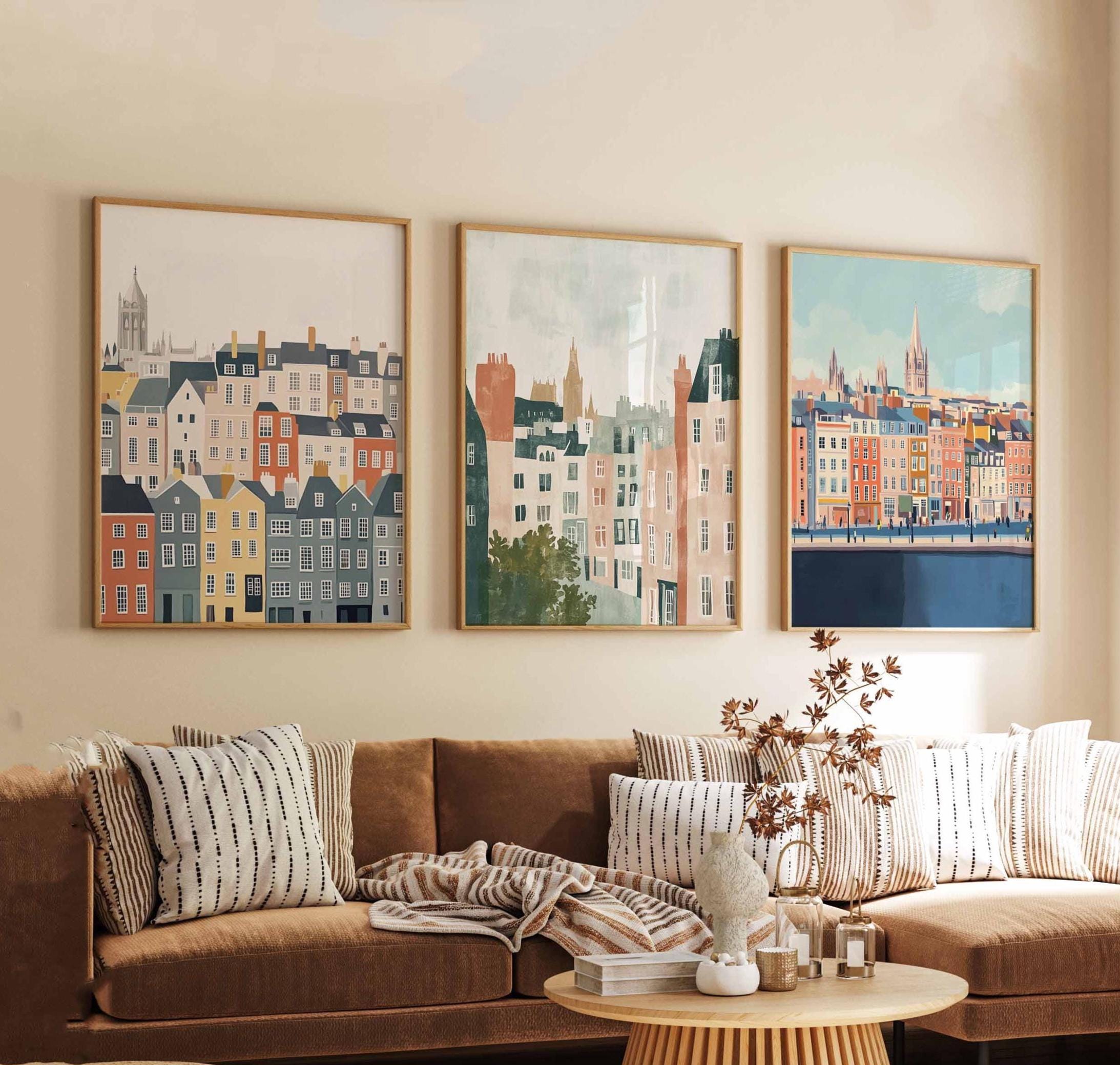 ダブリンポスター3枚セット、アイルランド旅行プリント、ダブリン