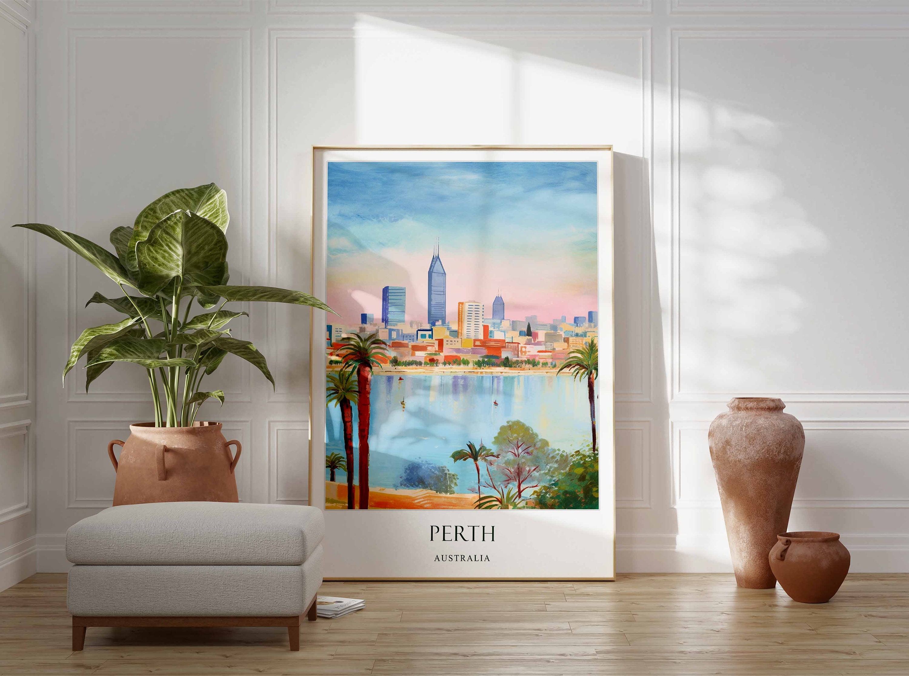 Perth Community Posters Perth Poster, Australia Poster, Western Australia Poster, Perth Wall ...