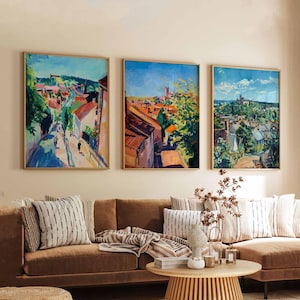 Set of 3 High Wycombe Posters, UK Town Prints, Buckinghamshire Wall Art, High Wycombe Prints, British Travel Posters, Vintage Style Decor