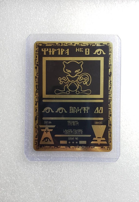 Pokémon - Pokémon - Trading card Ultra Rare Mewtwo! - Gold Star