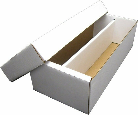 3 Row Card Game Box  Black & White Card Game Box Storage - BCW Supplies