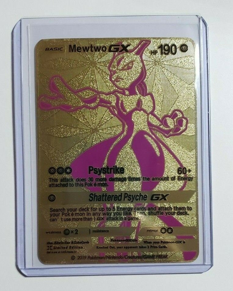 Pokemon Trading Card Game Mewtwo-GX 60-Card Deck 