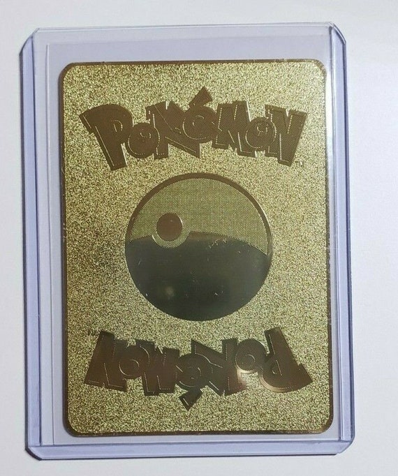 GOLD Mewtwo GX metal collector's Replica