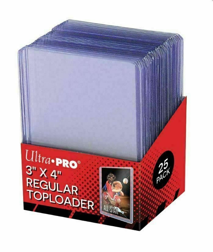 100 Ultra Pro Toploader Card Holders Hard Plastic 100 Soft Etsy