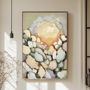 Original Abstract Oil Painting Vertical, Modern Oil Painting On Canvas, Large Oil Painting For Living Room Décor, Hand Painted Canvas Art