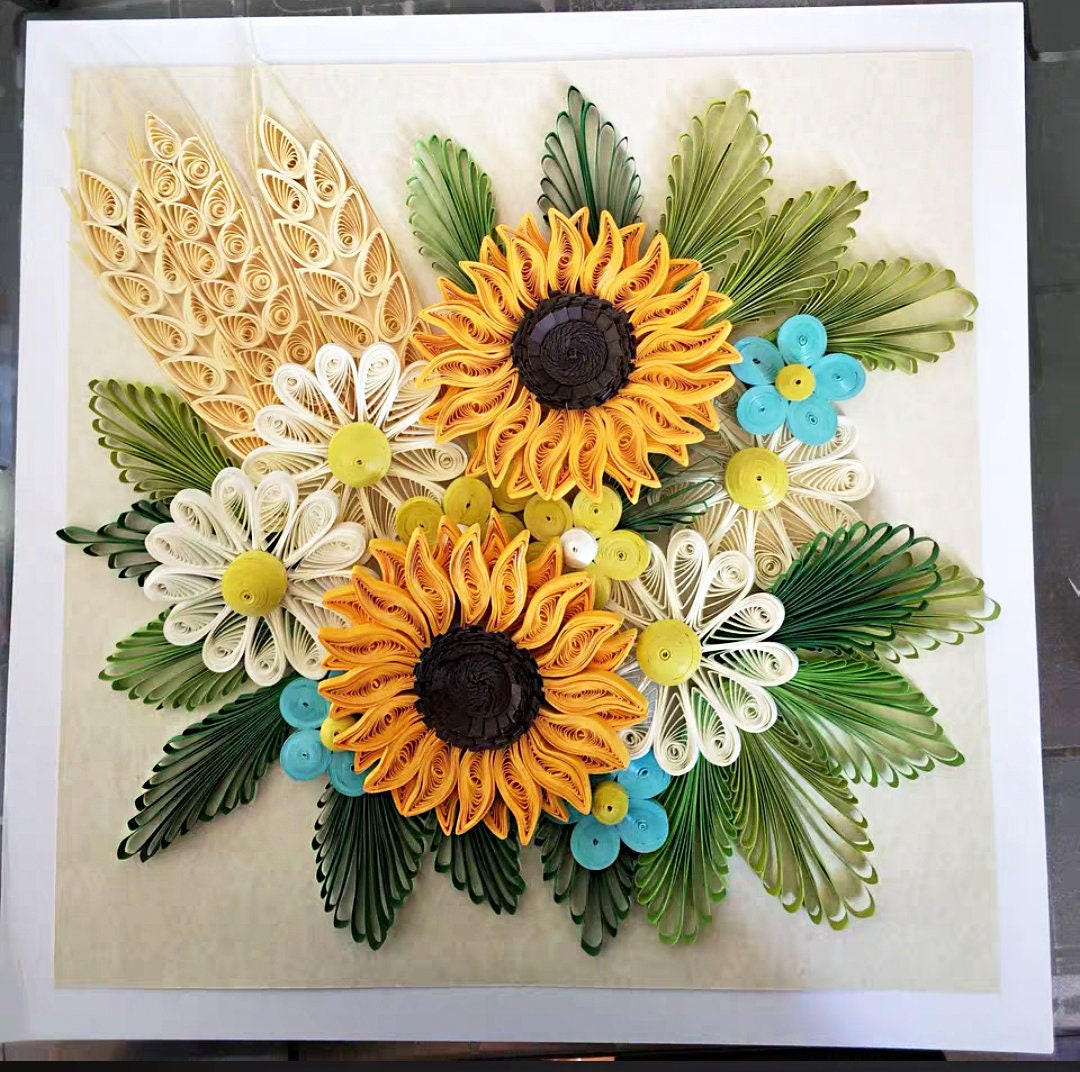 Paper Quilling Art for Mother, Perfect Gift for Mother's Day, Mother's