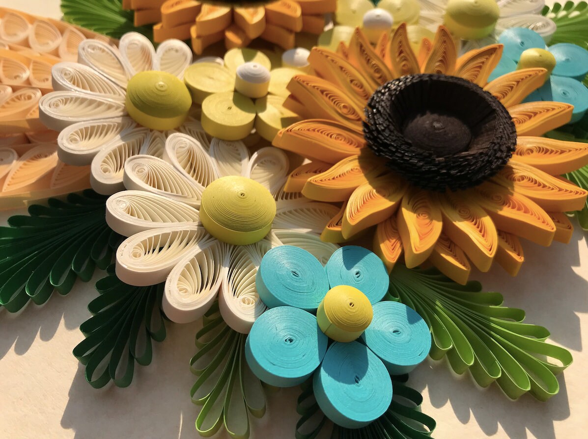 Paper Quilling Art for Mother, Perfect Gift for Mother's Day, Mother's