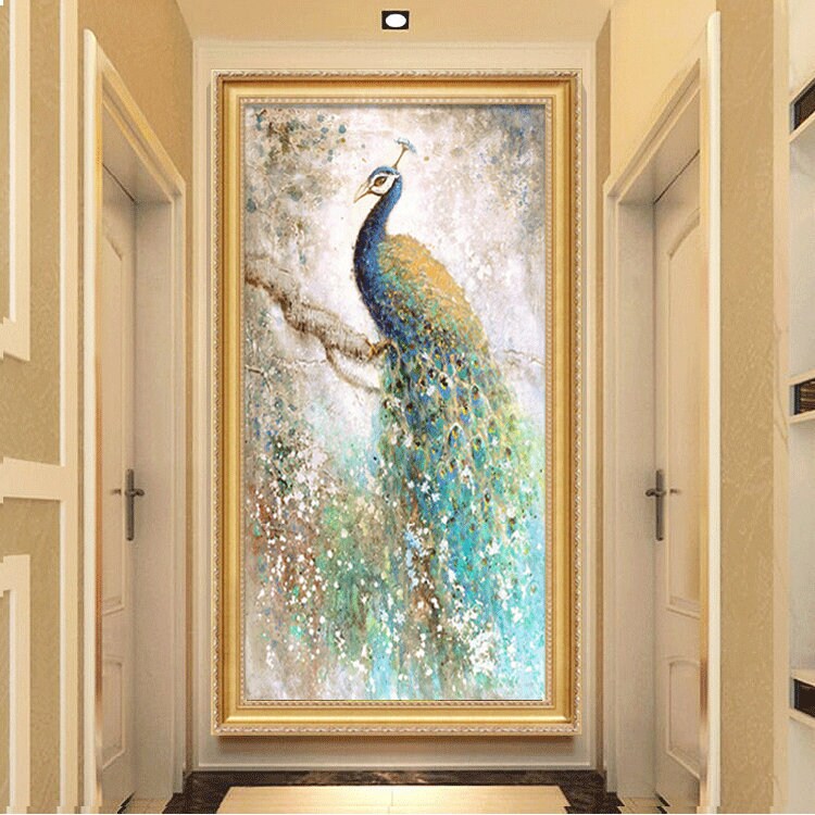 Peacock Wall Art for sale Only 4 left at 70