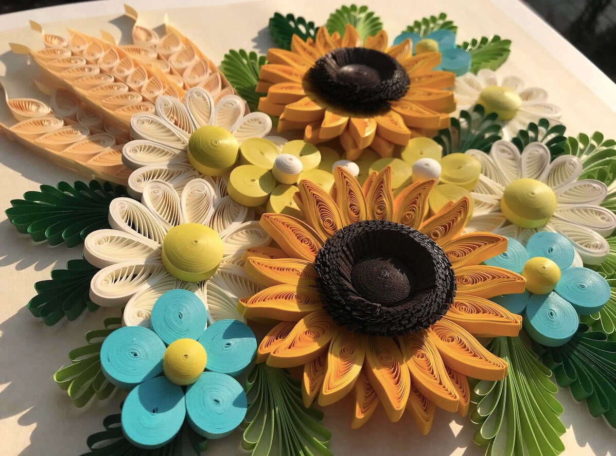 Paper Quilling Art for Mother, Perfect Gift for Mother's Day, Mother's