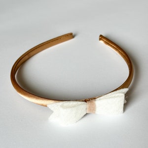 Faixa de cabeça para meninas Faixa de cabeça com laço Faixa de cabeça para criança Faixa de cabeça neutra Faixa de cabeça com laço Acessórios para cabelo para meninas Presente para meninas