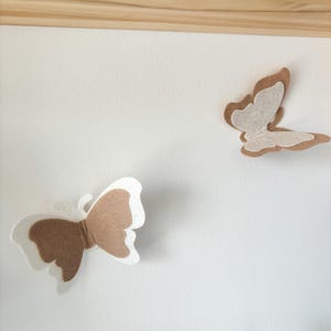 Big Wall butterfly Nursery wall butterfly Boho wall decor Nursery wall decor Kids room wall butterflies Boho baby girl room decor Baby gift