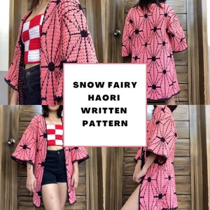 Snow Fairy Haori Written Pattern image 1