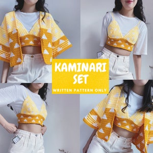 KAMINARI SET WRITTENPATTERN