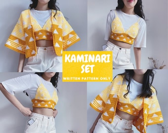 KAMINARI SET WRITTENPATTERN