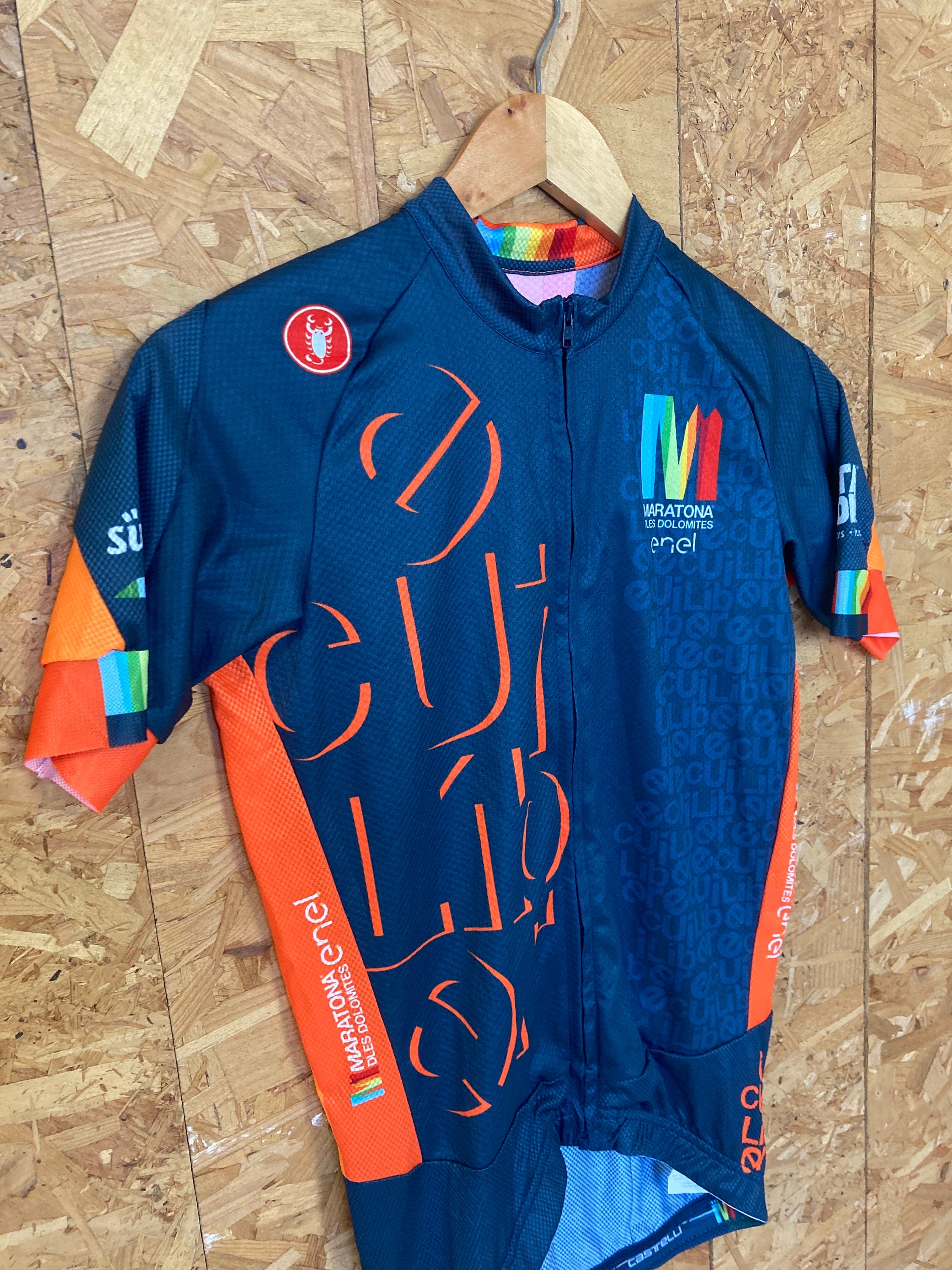 Vintage Castelli Maratona Dles Dolomites Vuelta Italia Tour